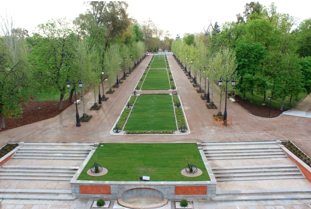 Joaquin Molpeceres Licuas Paseo de Mexico Jardines del Buen Retiro Madrid Obra